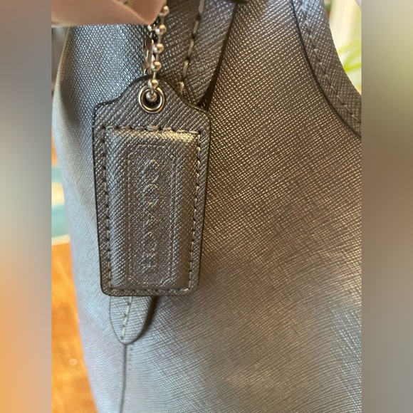 Coach Gray Tote Bag - Picture 3 of 10
